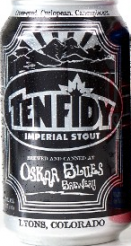 Oskar Blues Brewing - Ten Fidy 12oz Cans