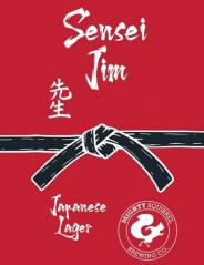 Mighty Squirrel Sensei Jim Japanese Lager 16oz Cans