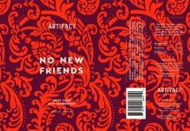 Artifact No New Friends Cranberry Cider 16oz Cans (16oz can)