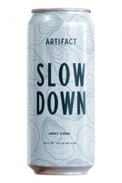 Artifact Slow Down Dry Cider 16oz Cans (16oz can)