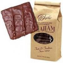 Ashers Chocolates - Milk Chocolate Graham Crackers 7.15oz