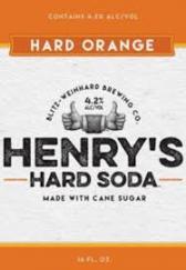Blitz Weinhard Brewing - Henrys Hard Orange Soda 12oz Bottles
