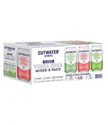 Cutwater Vodka Soda Variety 8pk Cans (8 pack cans)
