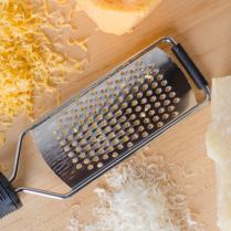 Fine Grater - Stainless Steel with Plastic Cover