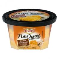 President - Pub Cheese - Cheddar with Horseradish 8oz