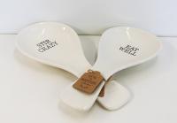 Spoon Rest - Ceramic with Saying